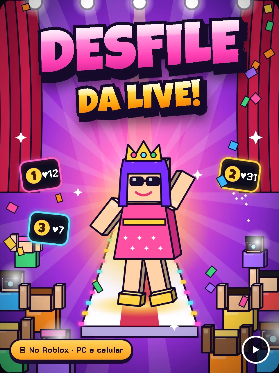 Capa do jogo Desfile da Live