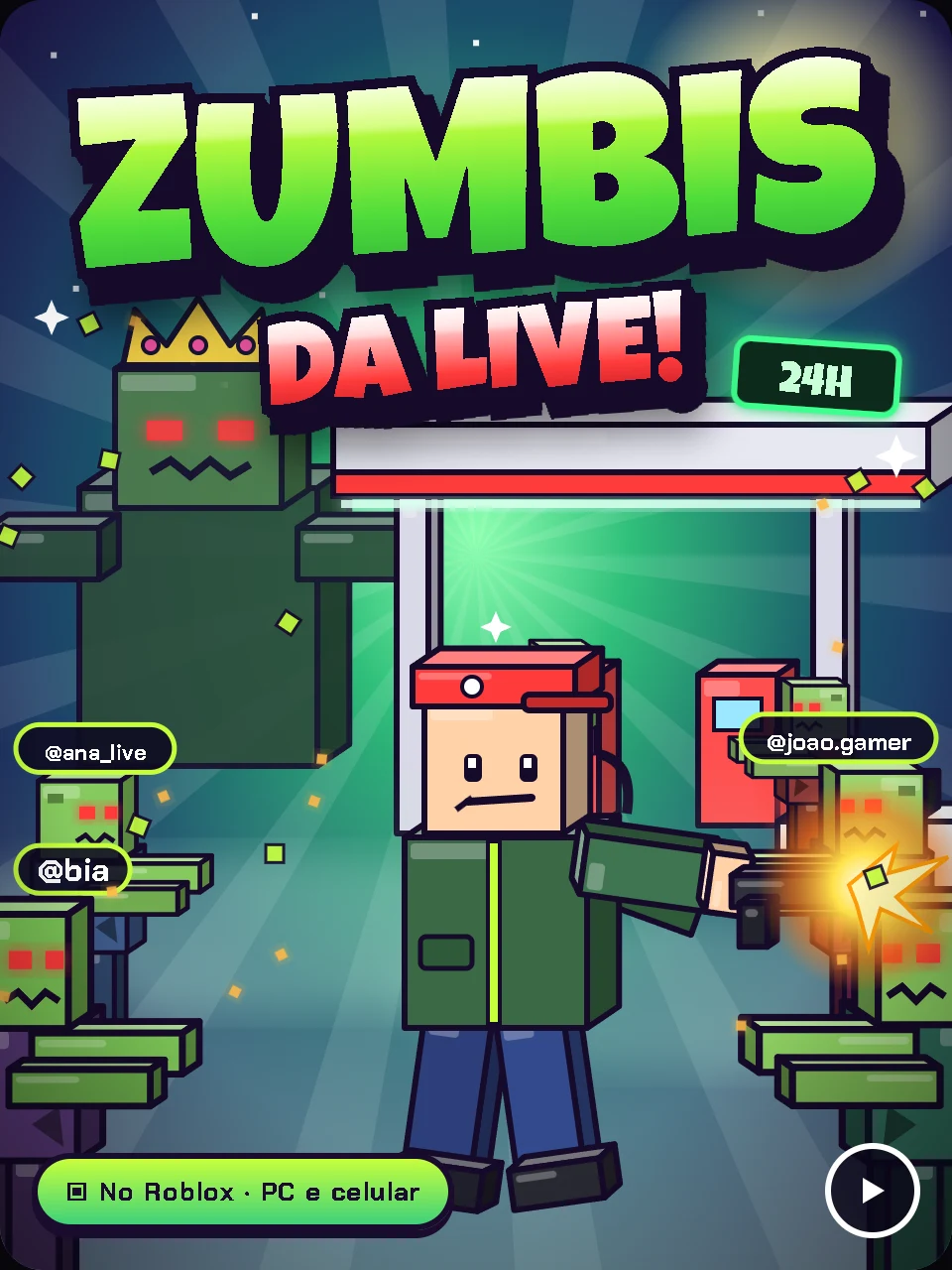 Capa do jogo Zumbis da Live